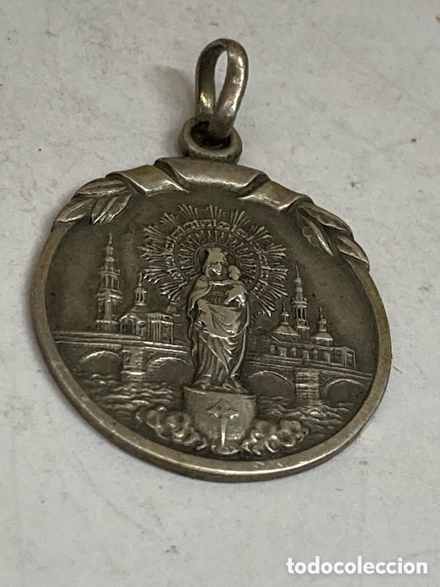 Joyeria: Medalla de plata religiosa C342 - Foto 1