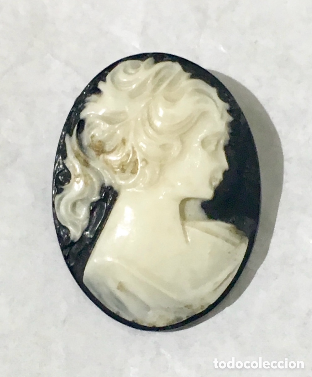 Joyeria: Broche. Camafeo. Mid-Century. Polonia. - Foto 1