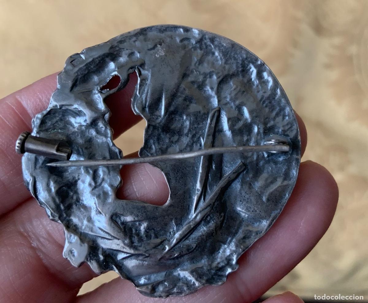 Joyeria: ANTIGUO BROCHE DE PLATA DE LEY - Foto 6