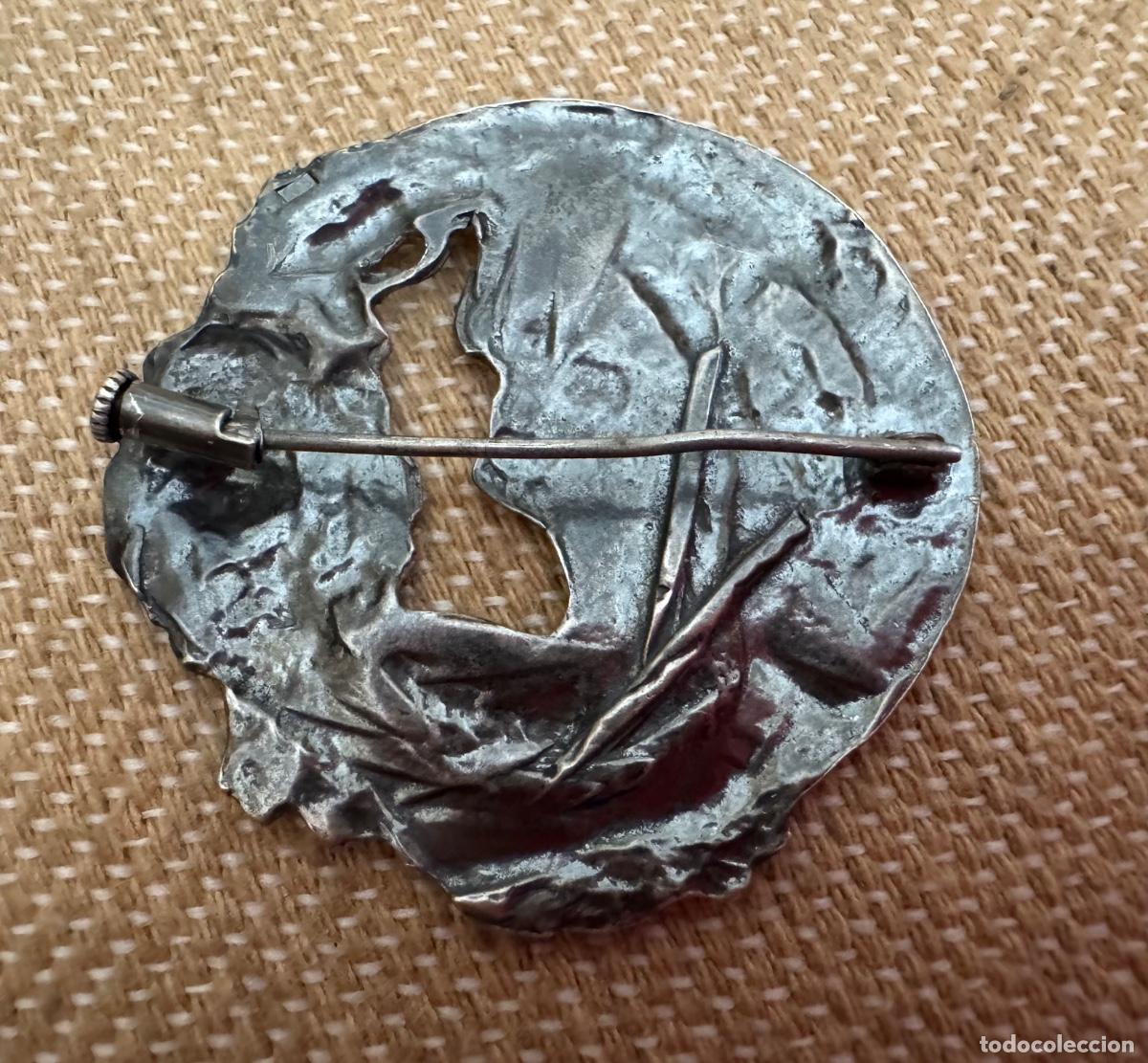 Joyeria: ANTIGUO BROCHE DE PLATA DE LEY - Foto 10
