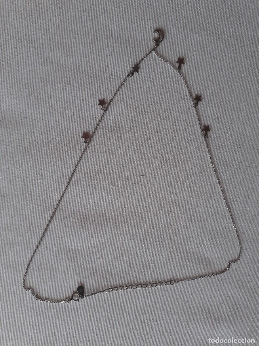 Joyeria: COLLAR CADENA Y COLGANTE ESTRELLAS PLATA 925 - Foto 5