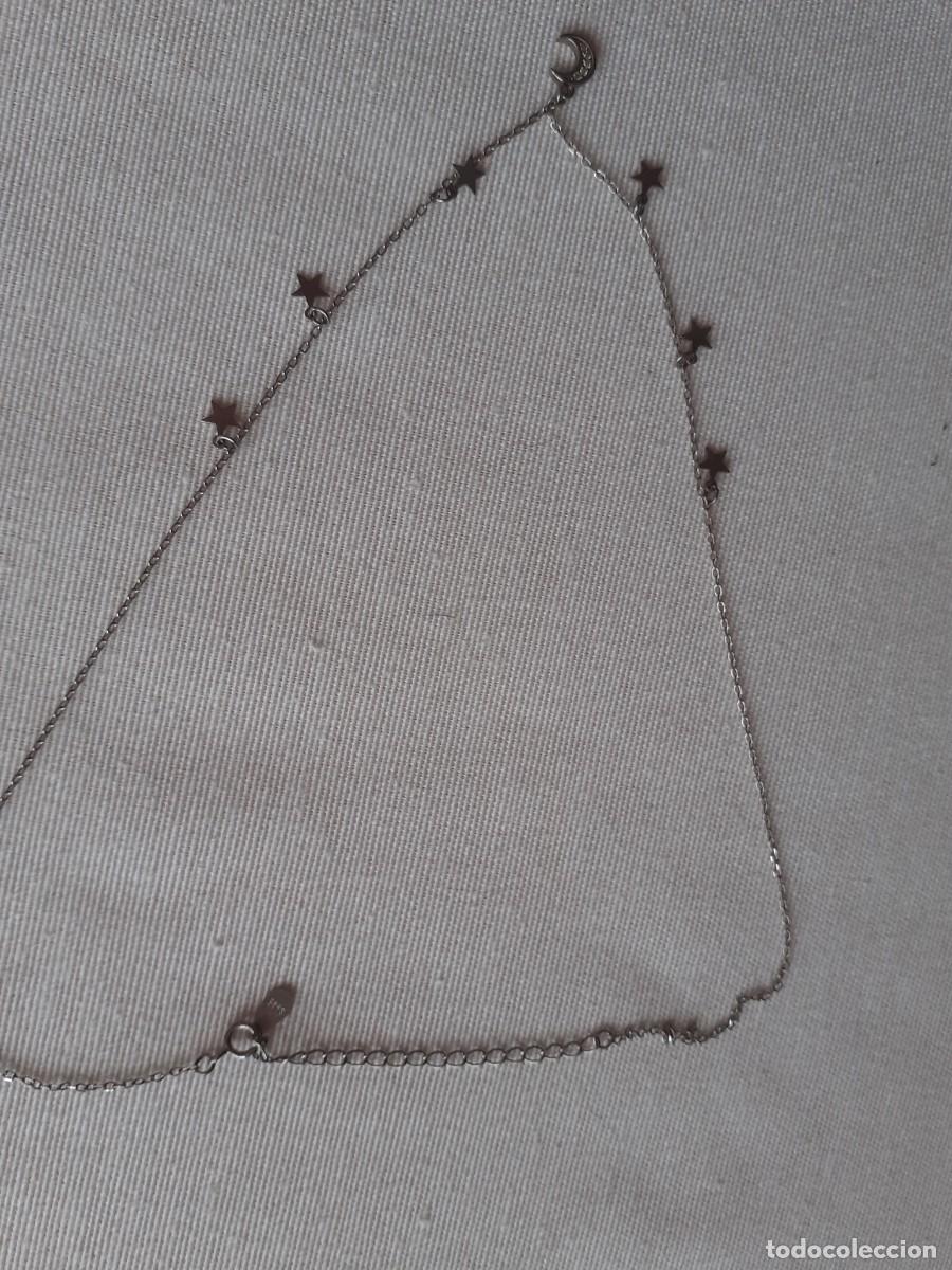 Joyeria: COLLAR CADENA Y COLGANTE ESTRELLAS PLATA 925 - Foto 8