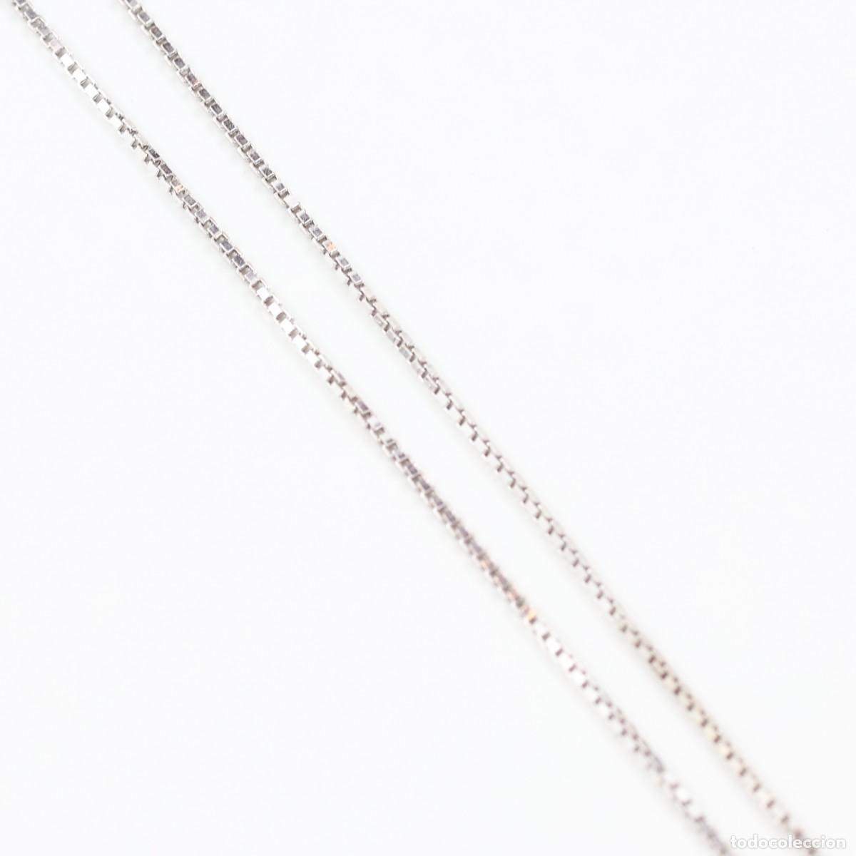 Joyeria: Gargantilla oro blanco con diamante - Foto 4
