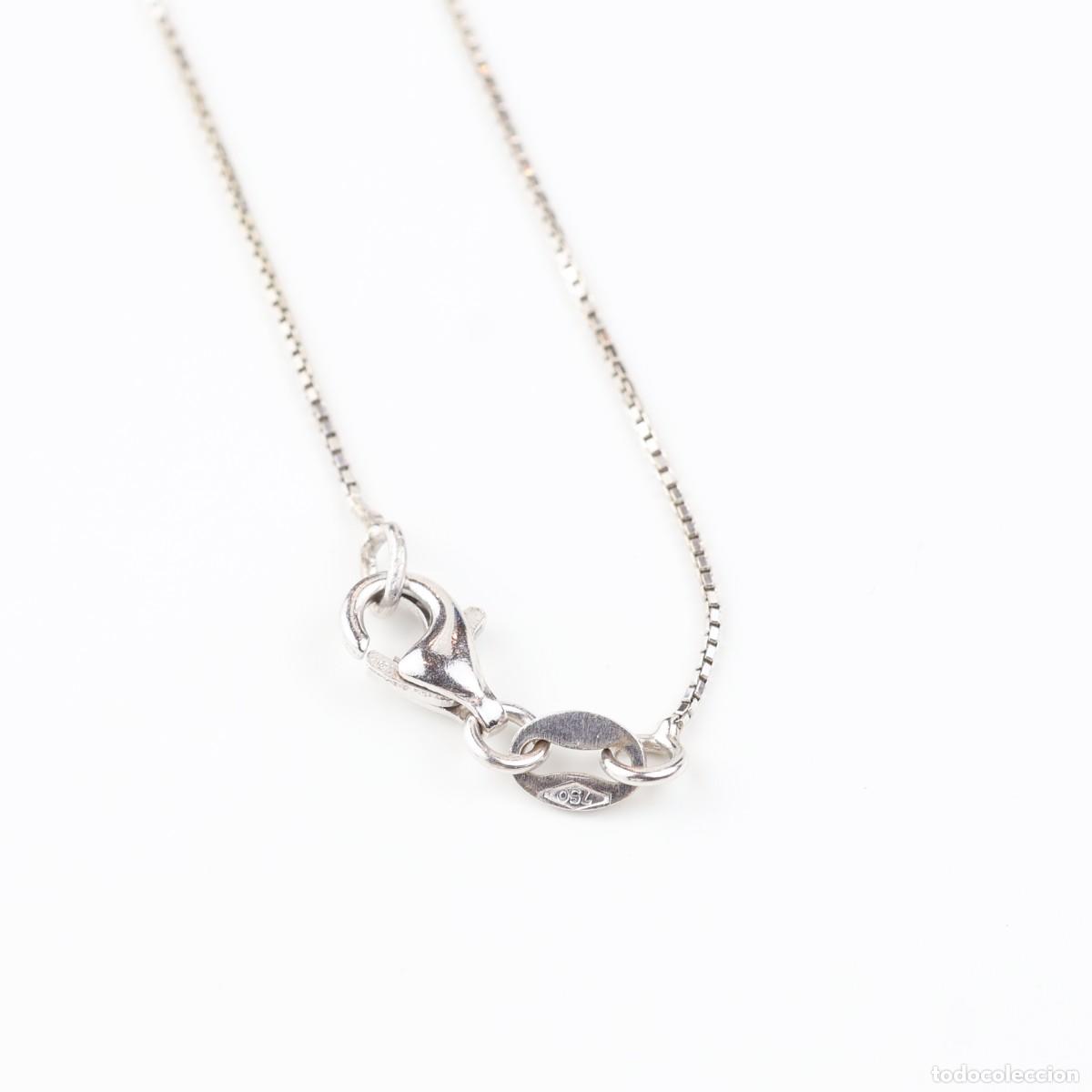 Joyeria: Gargantilla oro blanco con diamante - Foto 5