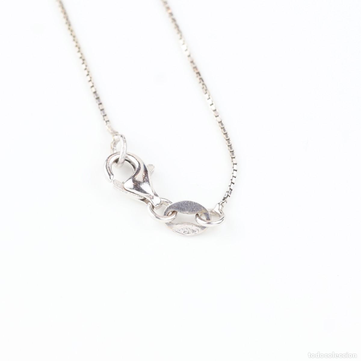 Joyeria: Gargantilla oro blanco con diamante - Foto 6