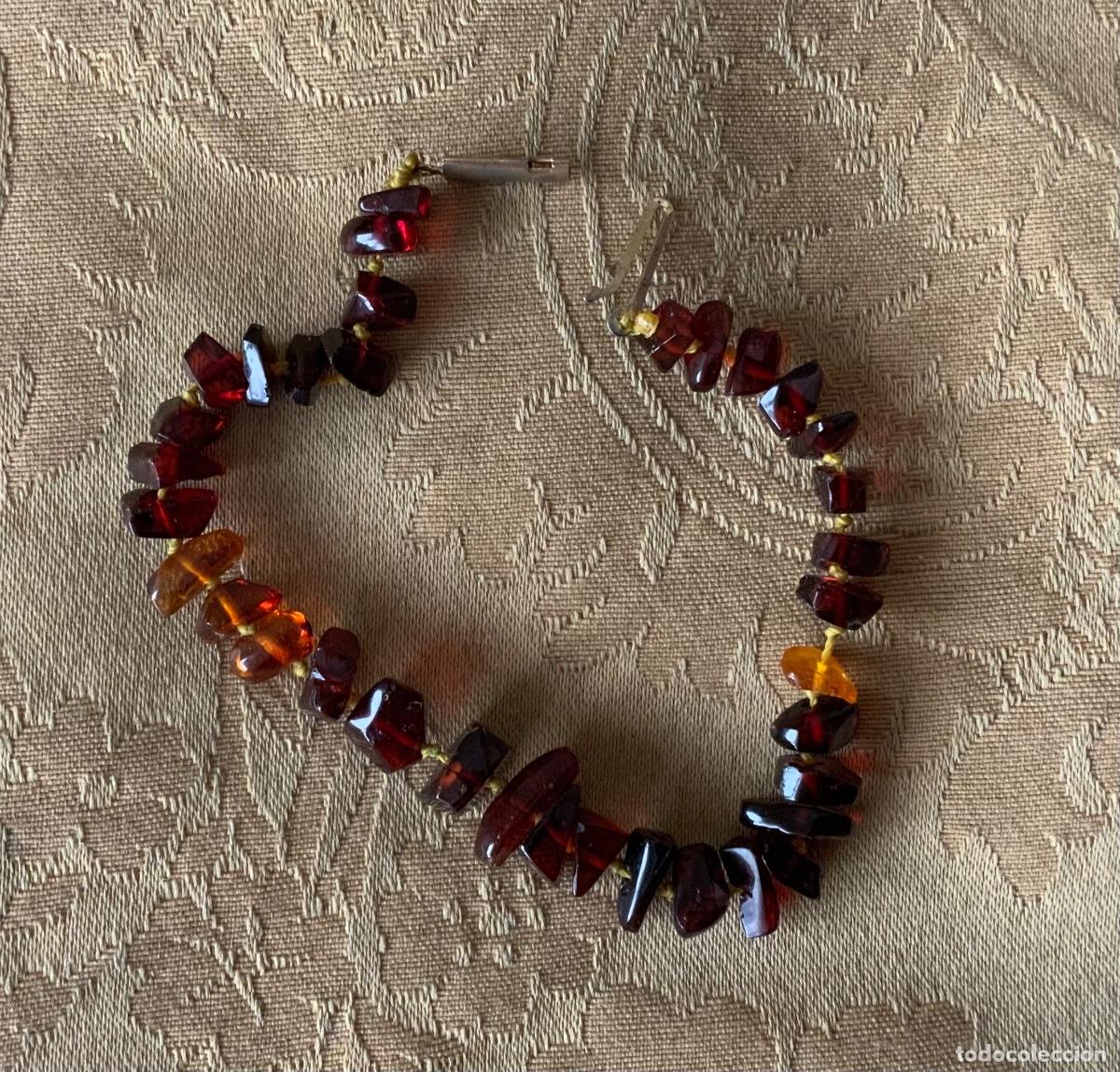 Joyeria: ANTIGUA PULSERA DE &Aacute;MBAR DEL BALTICO - Foto 8