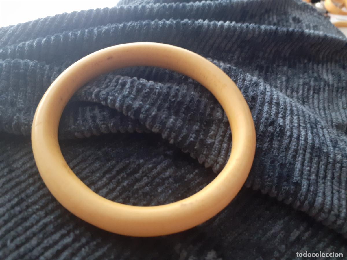 Joyeria: Brazalete marfil antiguo - Foto 4