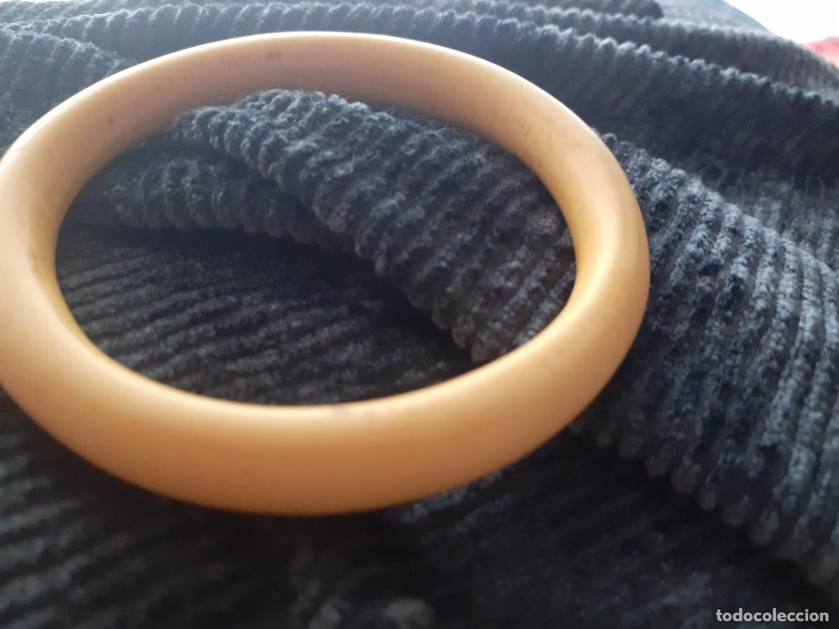 Joyeria: Brazalete marfil antiguo - Foto 1