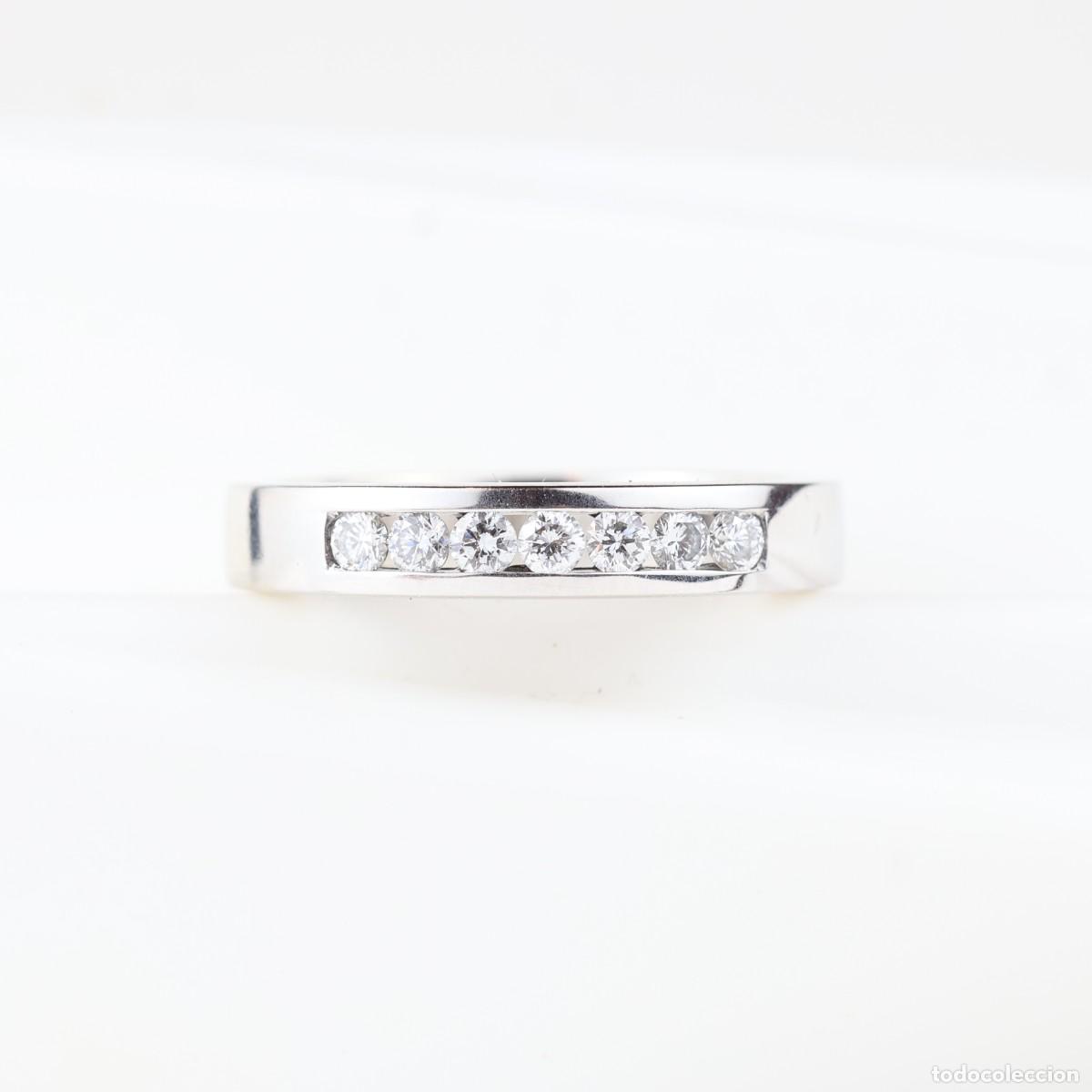 Joyeria: Anillo oro blanco con diamantes - Foto 2