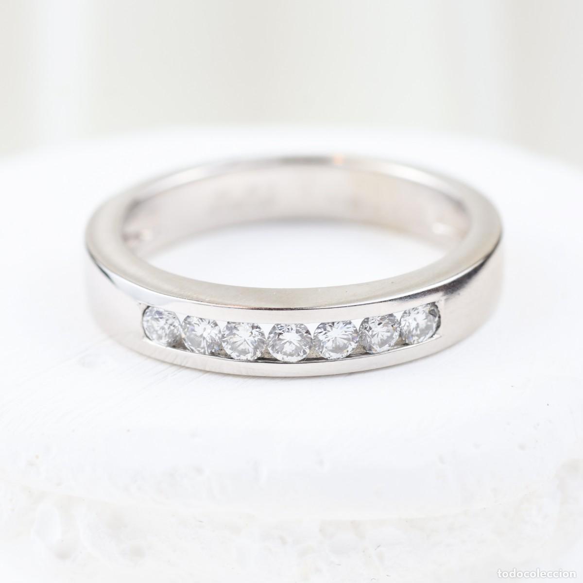 Joyeria: Anillo oro blanco con diamantes - Foto 3