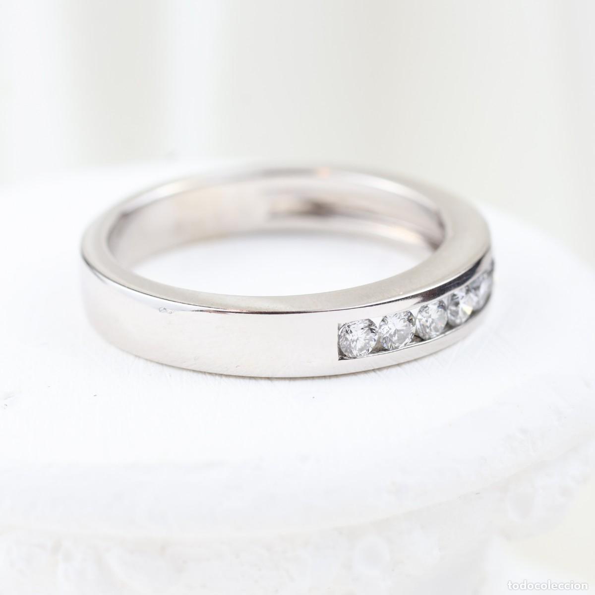 Joyeria: Anillo oro blanco con diamantes - Foto 6