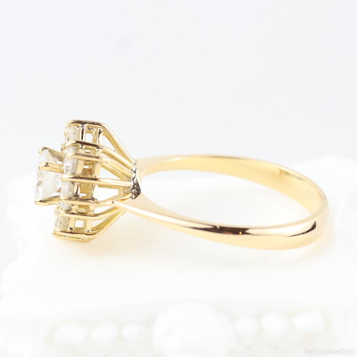 Joyeria: Anillo vintage oro con diamantes - Foto 5