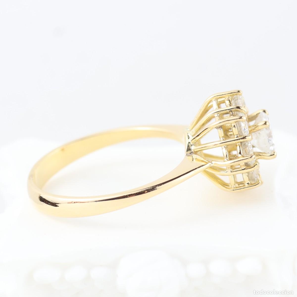 Joyeria: Anillo vintage oro con diamantes - Foto 7