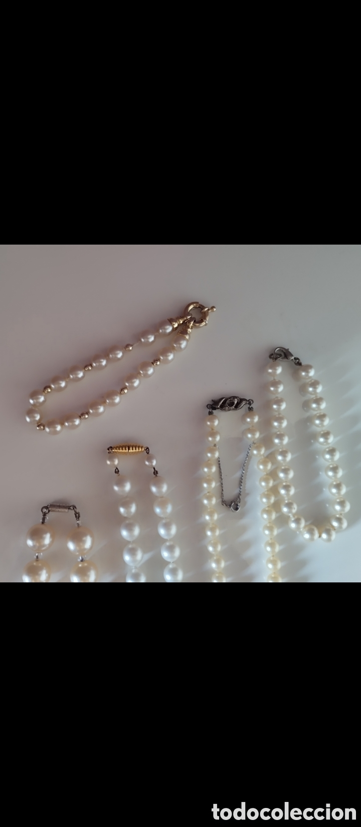 Joyeria: Collares y pulseras de perlas. - Foto 4