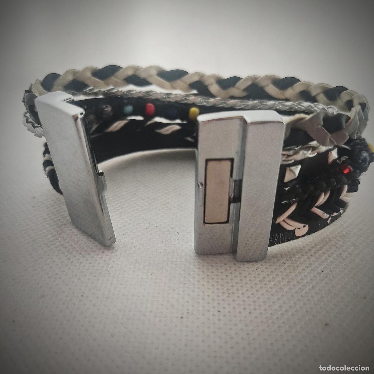 Joyeria: Lote 3 Pulseras. Cierre Ancho Magn&eacute;tico - Foto 2