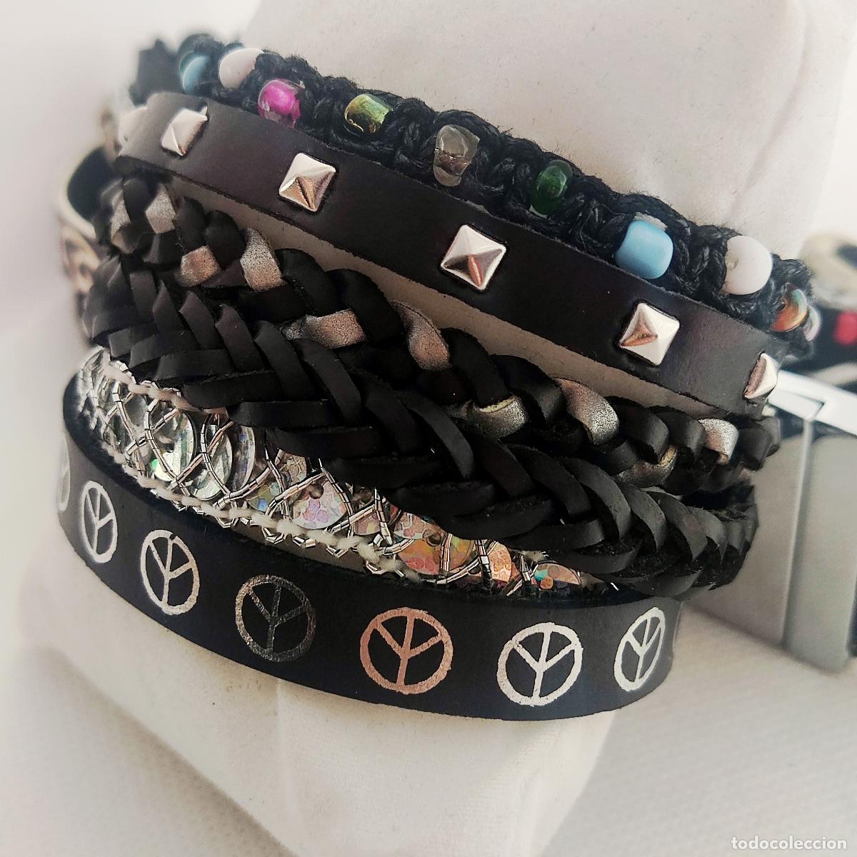 Joyeria: Lote 3 Pulseras. Cierre Ancho Magn&eacute;tico - Foto 5