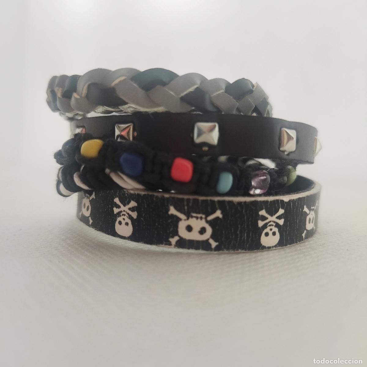 Joyeria: Lote 3 Pulseras. Cierre Ancho Magn&eacute;tico - Foto 6