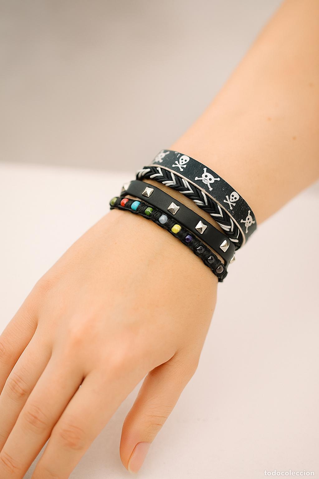 Joyeria: Lote 3 Pulseras. Cierre Ancho Magn&eacute;tico - Foto 10