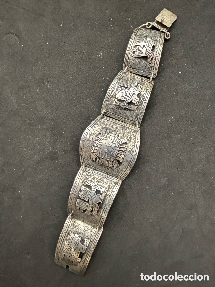Joyeria: Pulsera peruana de plata - Foto 2