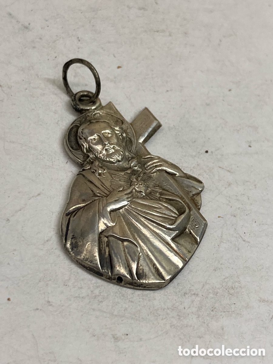 Joyeria: Colgante de plata religiosa C258 - Foto 1