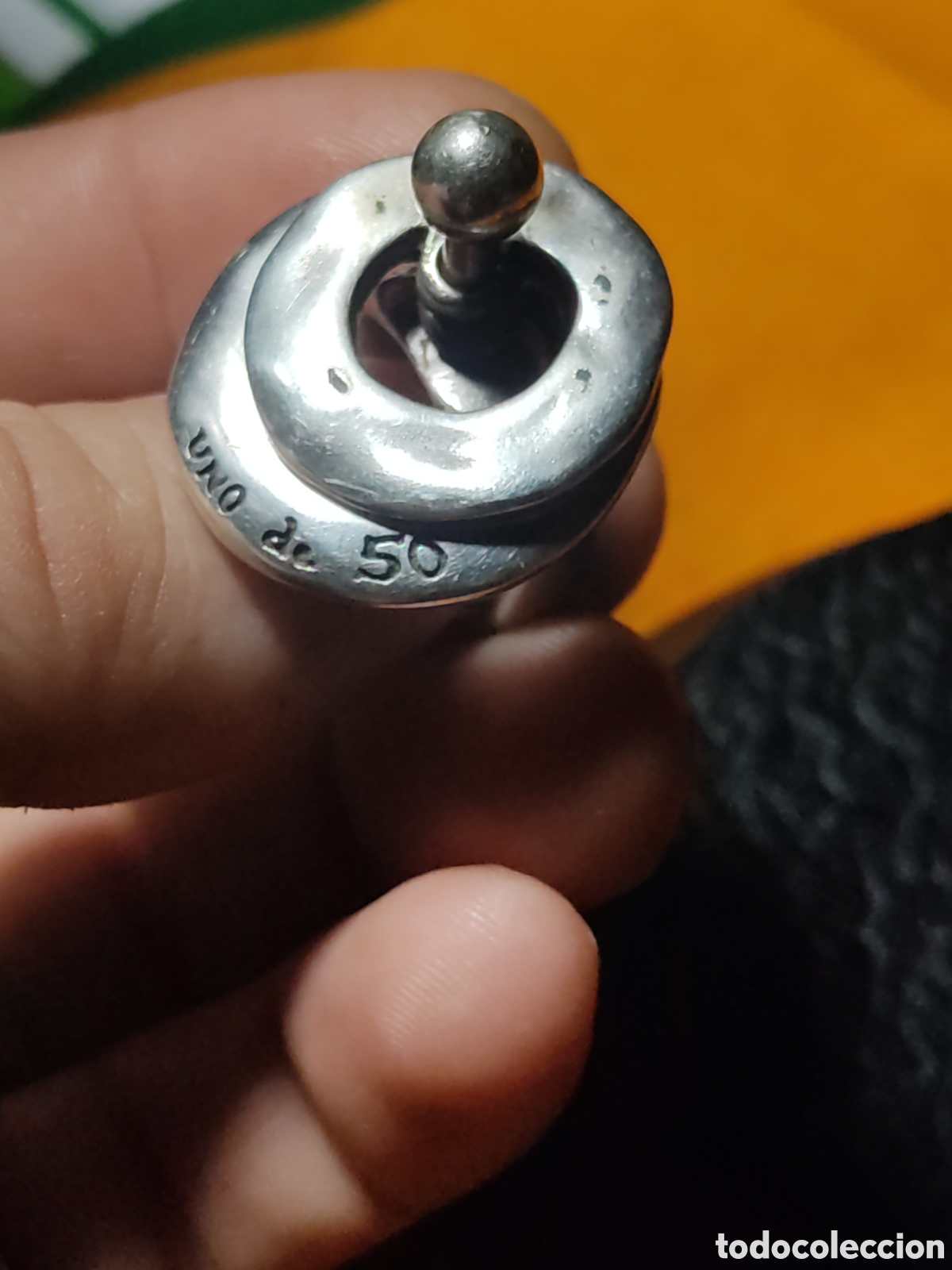 Joyeria: Raro anillo Uno de 50. - Foto 4