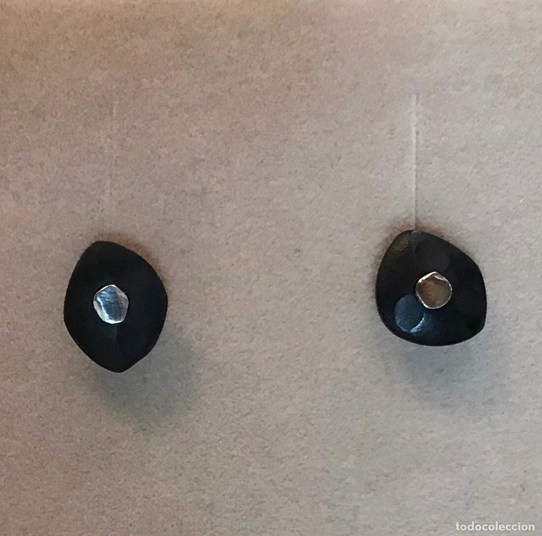 Joyeria: PENDIENTES DE PLATA Y RESINA - Foto 1