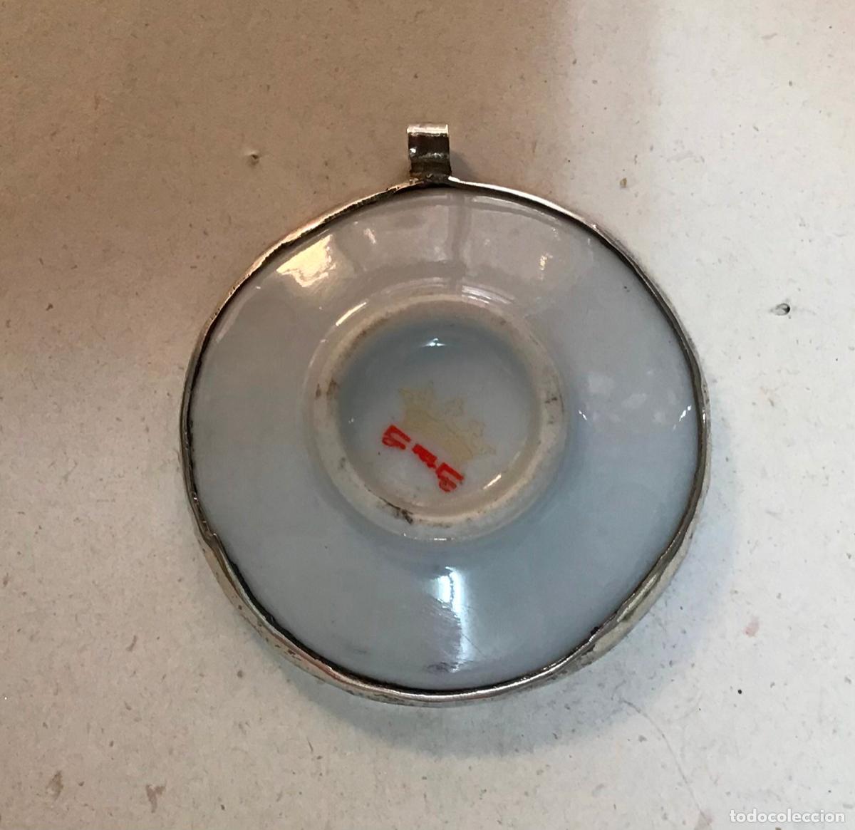 Joyeria: COLGANTE DE PLATA Y PORCELANA - Foto 2