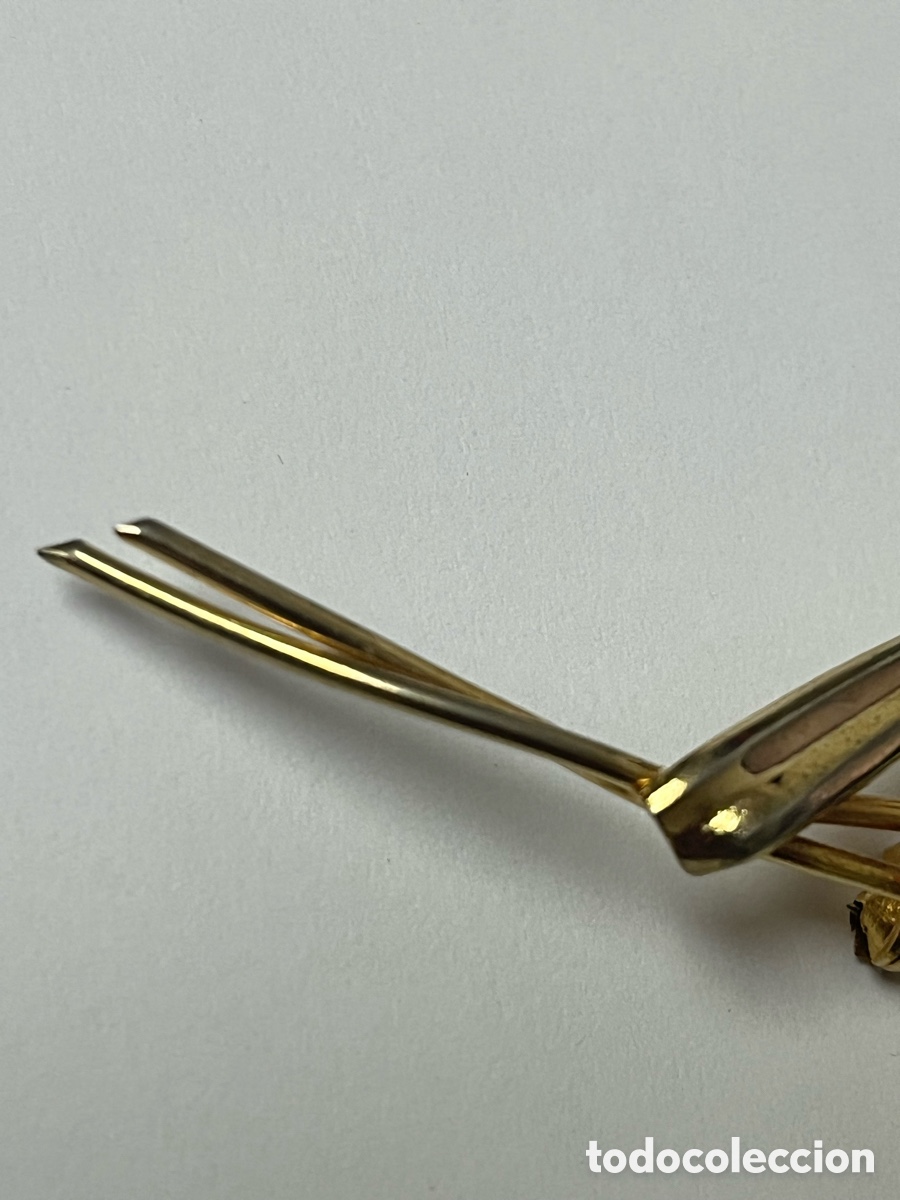 Joyeria: BROCHE VINTAGE CHAPADO ORO /B170 - Foto 3