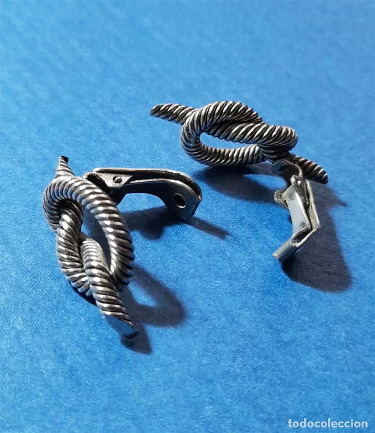 Joyeria: Pendientes nudo na&uacute;tico. Modelo vintage - Foto 3
