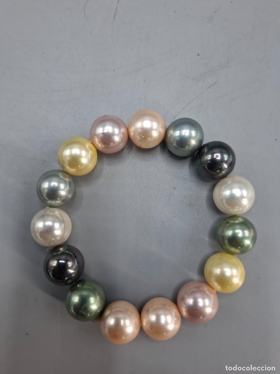 Joyeria: + PULSERA EN PERLAS CULTIVADAS DE COLORES - Foto 2