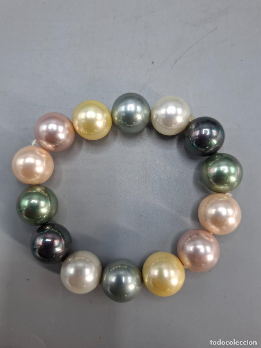 Joyeria: + PULSERA EN PERLAS CULTIVADAS DE COLORES - Foto 2