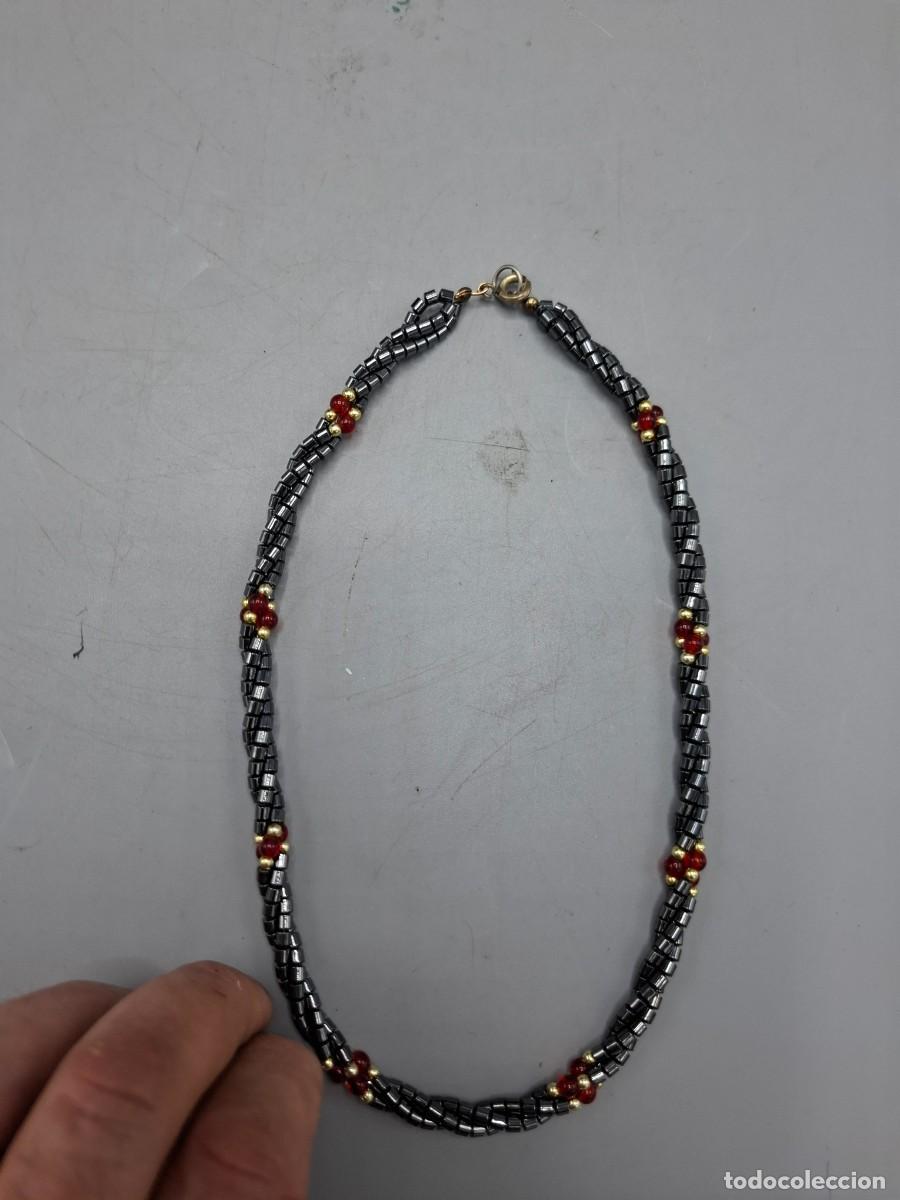 Joyeria: + COLLAR DE EMATITES Y CUARZO ROSA - 44CM - Foto 3