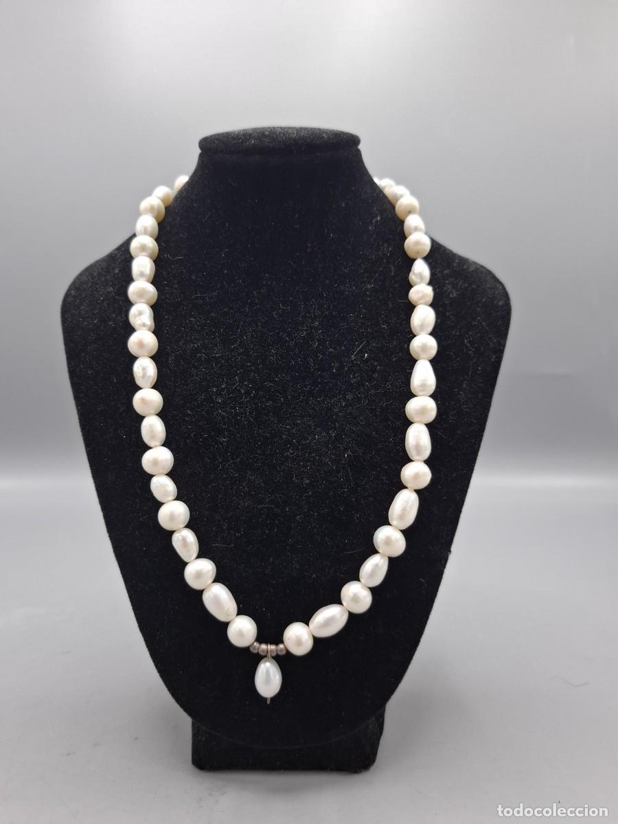 Joyeria: + COLLAR DE PERLAS CON CIERRE - 48CM - Foto 1