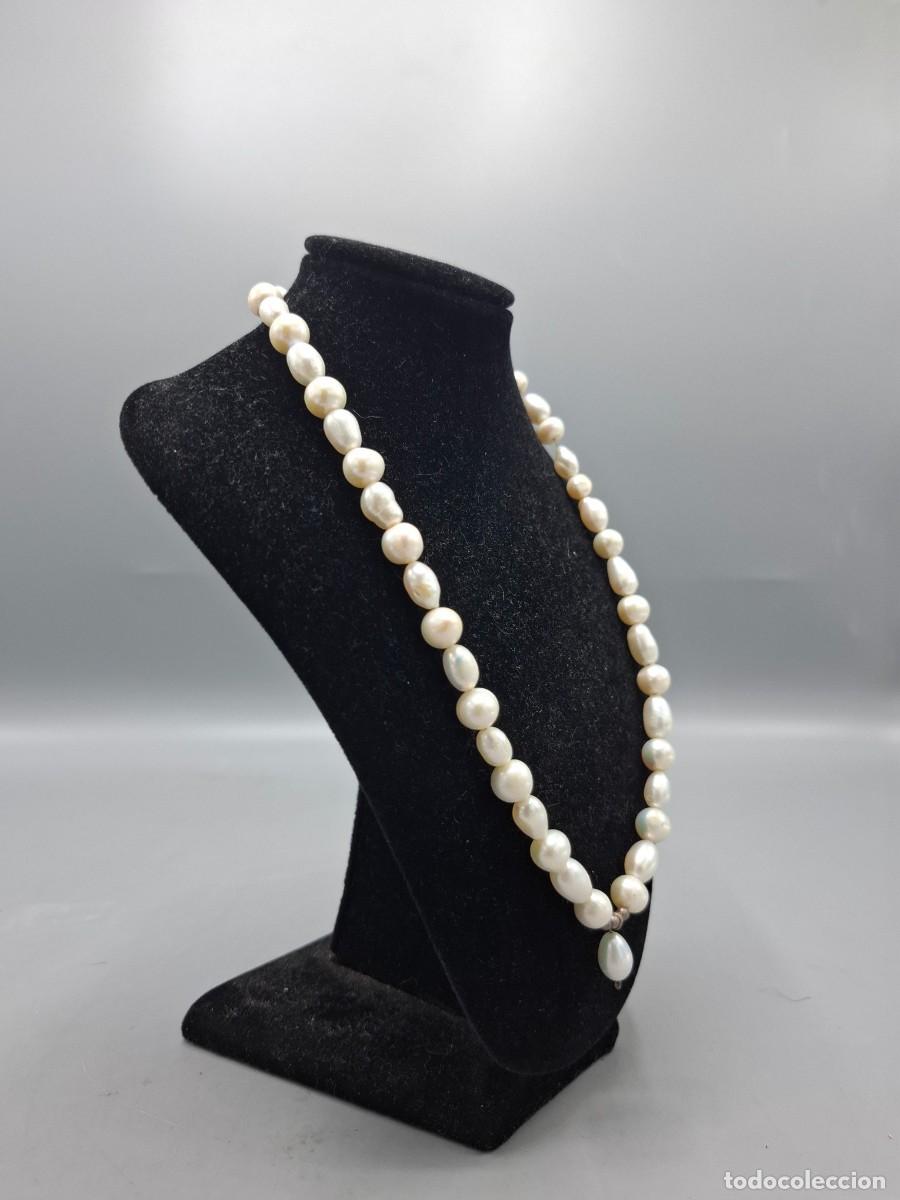 Joyeria: + COLLAR DE PERLAS CON CIERRE - 48CM - Foto 2