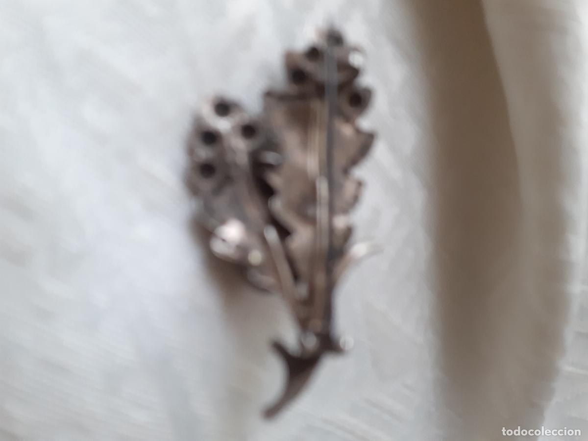 Joyeria: Aguja broche plata Bellotas - Foto 3