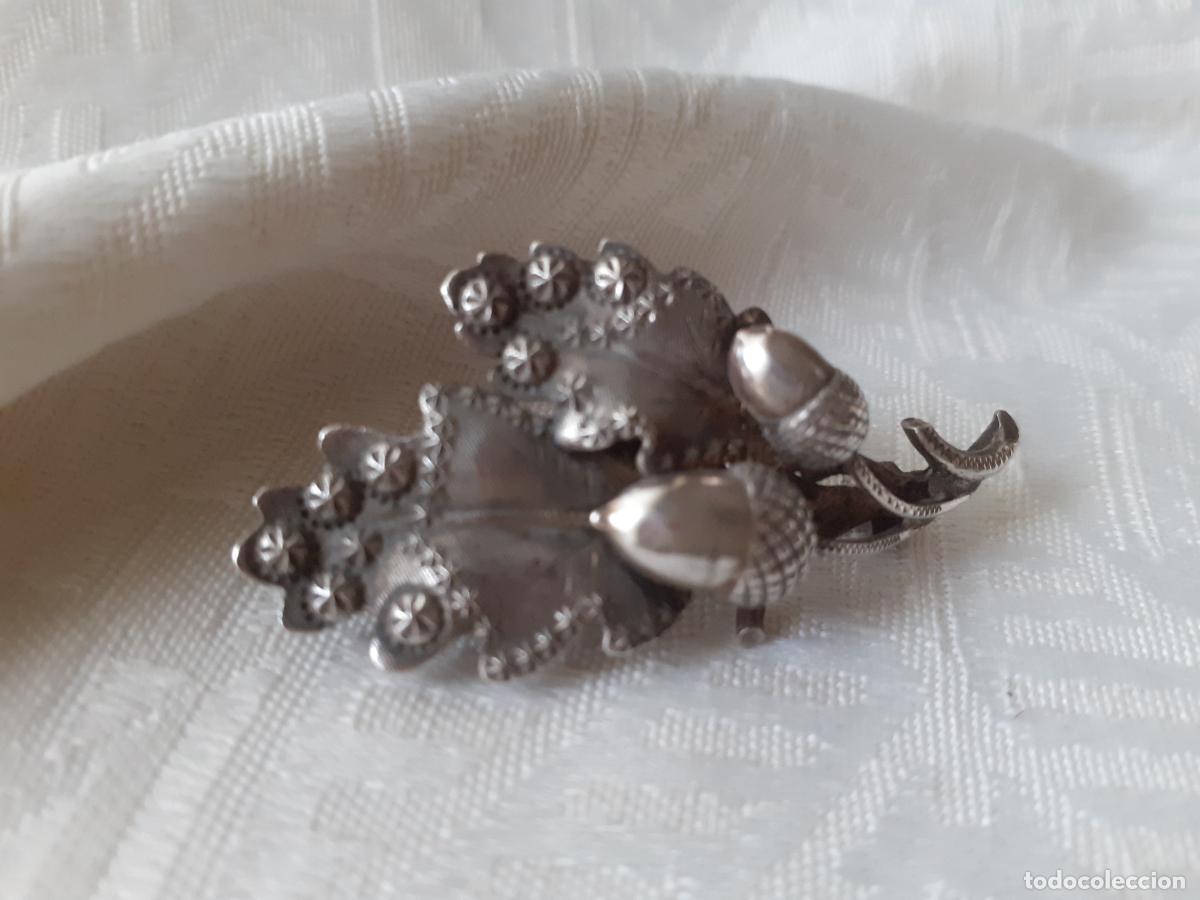 Joyeria: Aguja broche plata Bellotas - Foto 4
