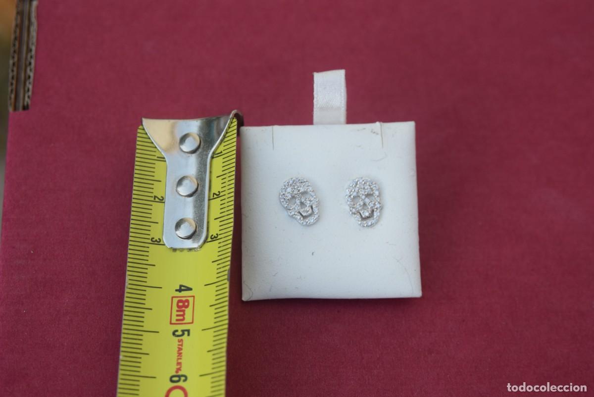 Joyeria: Boucle d oreille argent tete de mort - Foto 1
