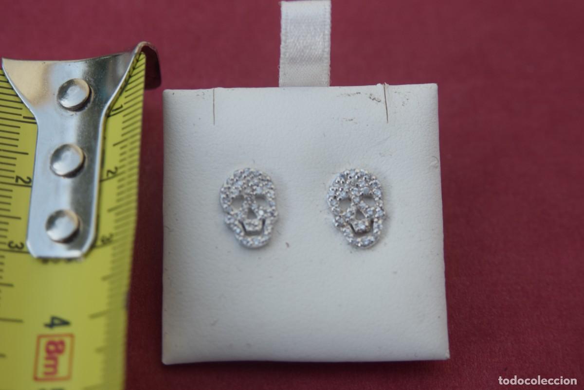 Joyeria: Boucle d oreille argent tete de mort - Foto 3