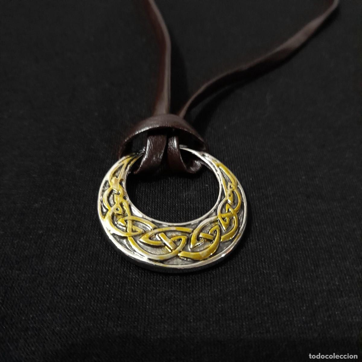 Joyeria: Colgante celta dorado y plateado - Foto 3