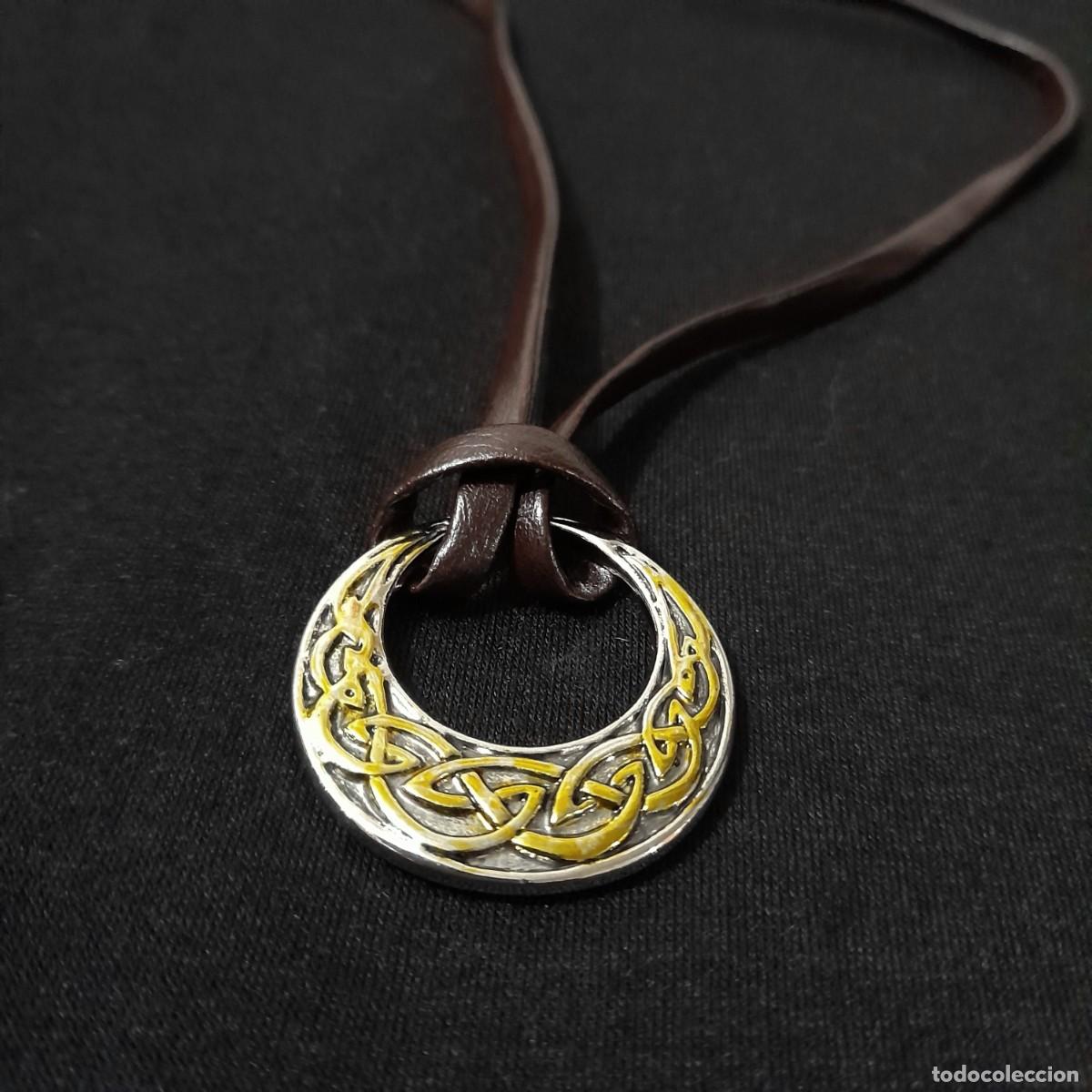 Joyeria: Colgante celta dorado y plateado - Foto 4