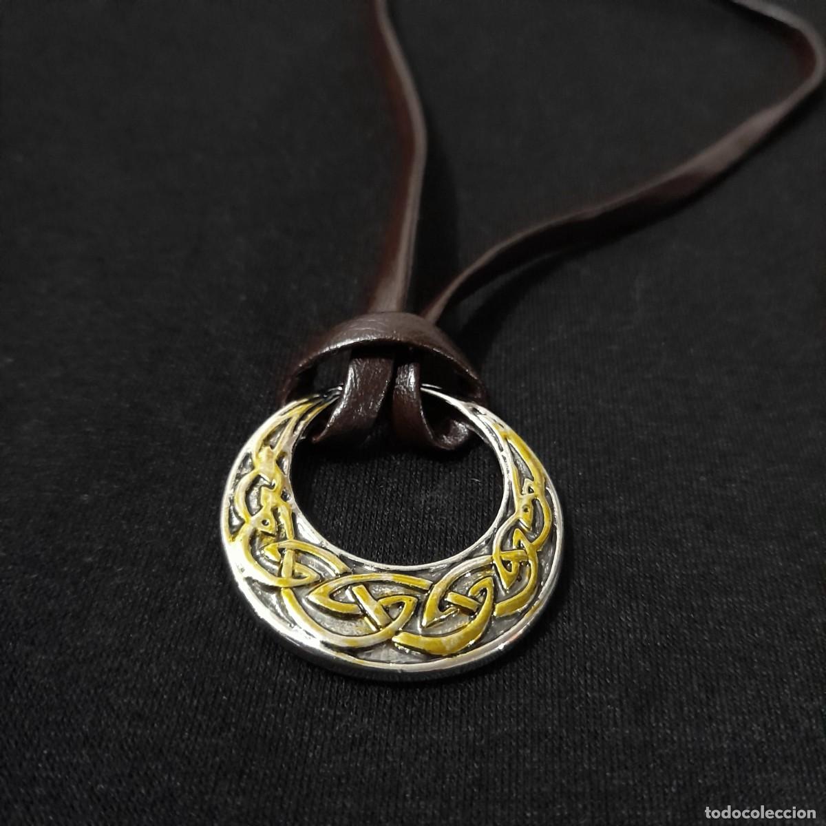 Joyeria: Colgante celta dorado y plateado - Foto 5