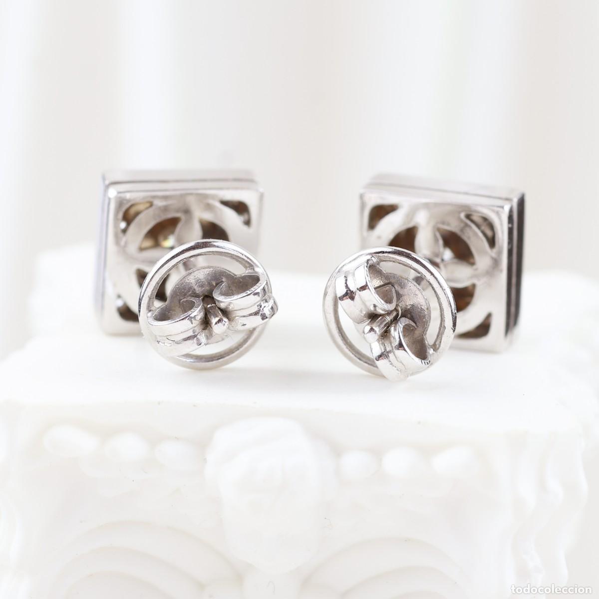 Joyeria: Pendientes oro blanco con brillantes - Foto 6