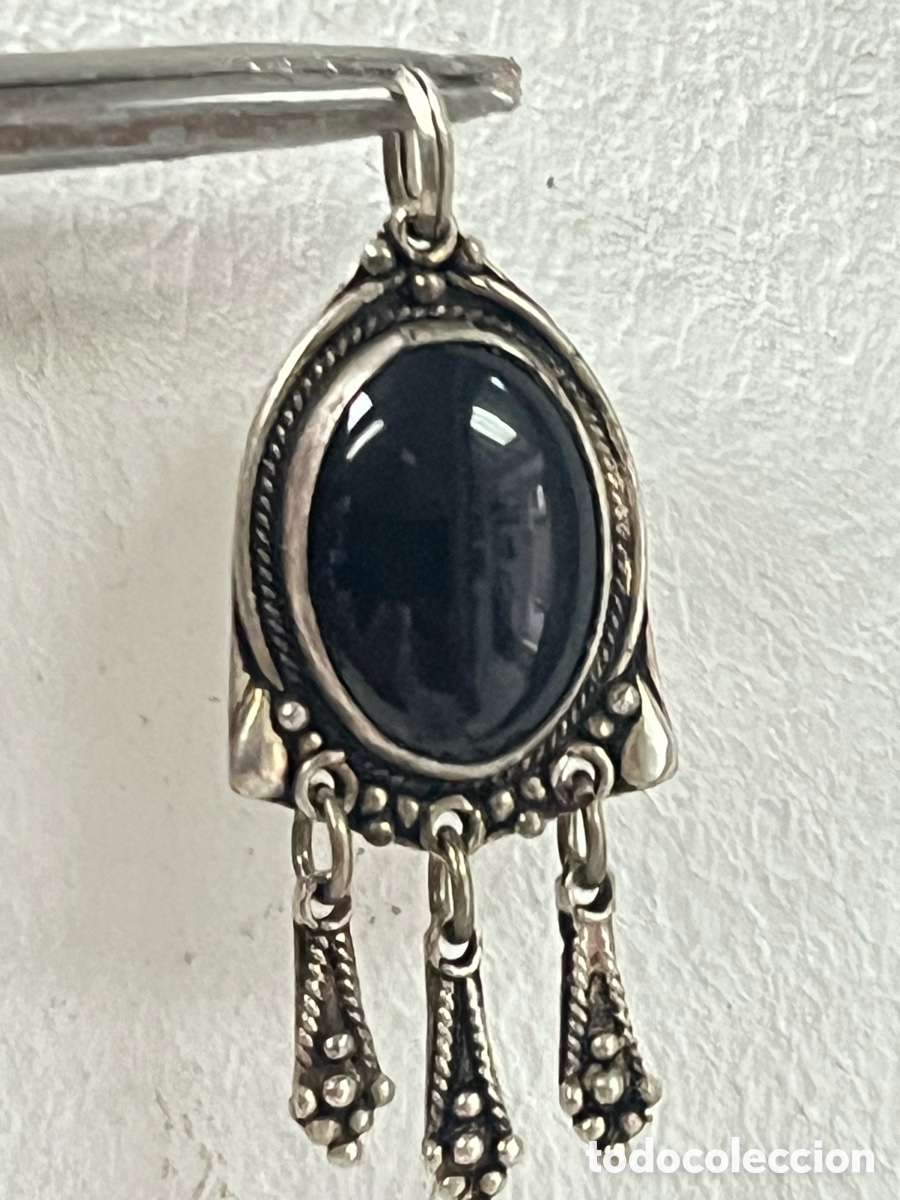 Joyeria: Colgante de plata y &oacute;nix /C287 - Foto 2