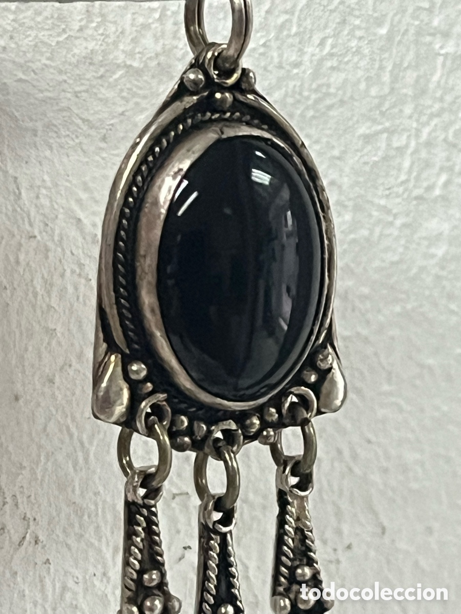 Joyeria: Colgante de plata y &oacute;nix /C287 - Foto 3