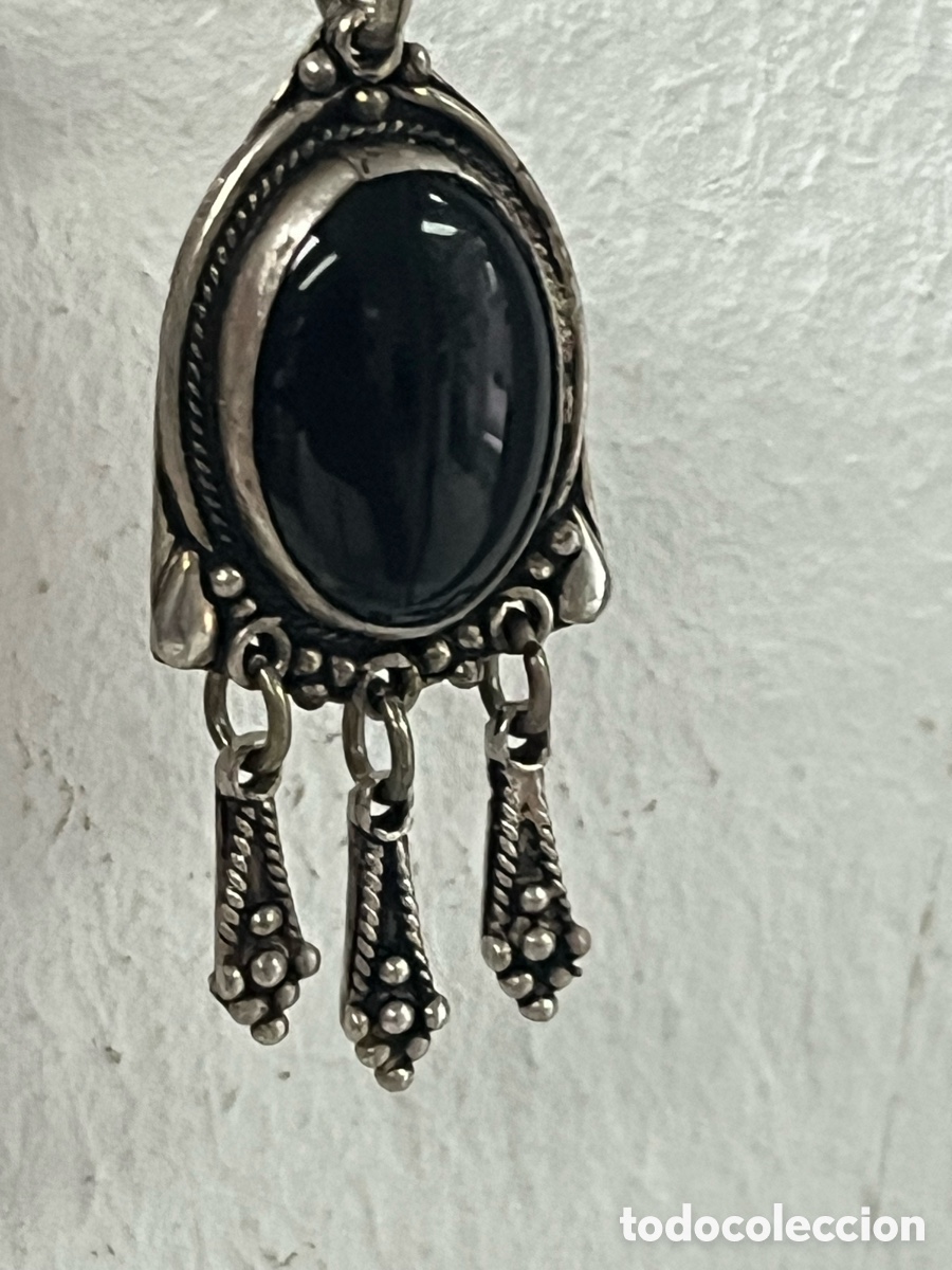 Joyeria: Colgante de plata y &oacute;nix /C287 - Foto 4