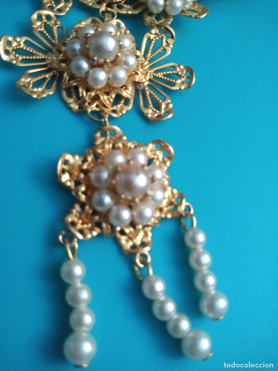 Joyeria: ANTIGUO BROCHE DORADO DE FALLERA - Foto 3