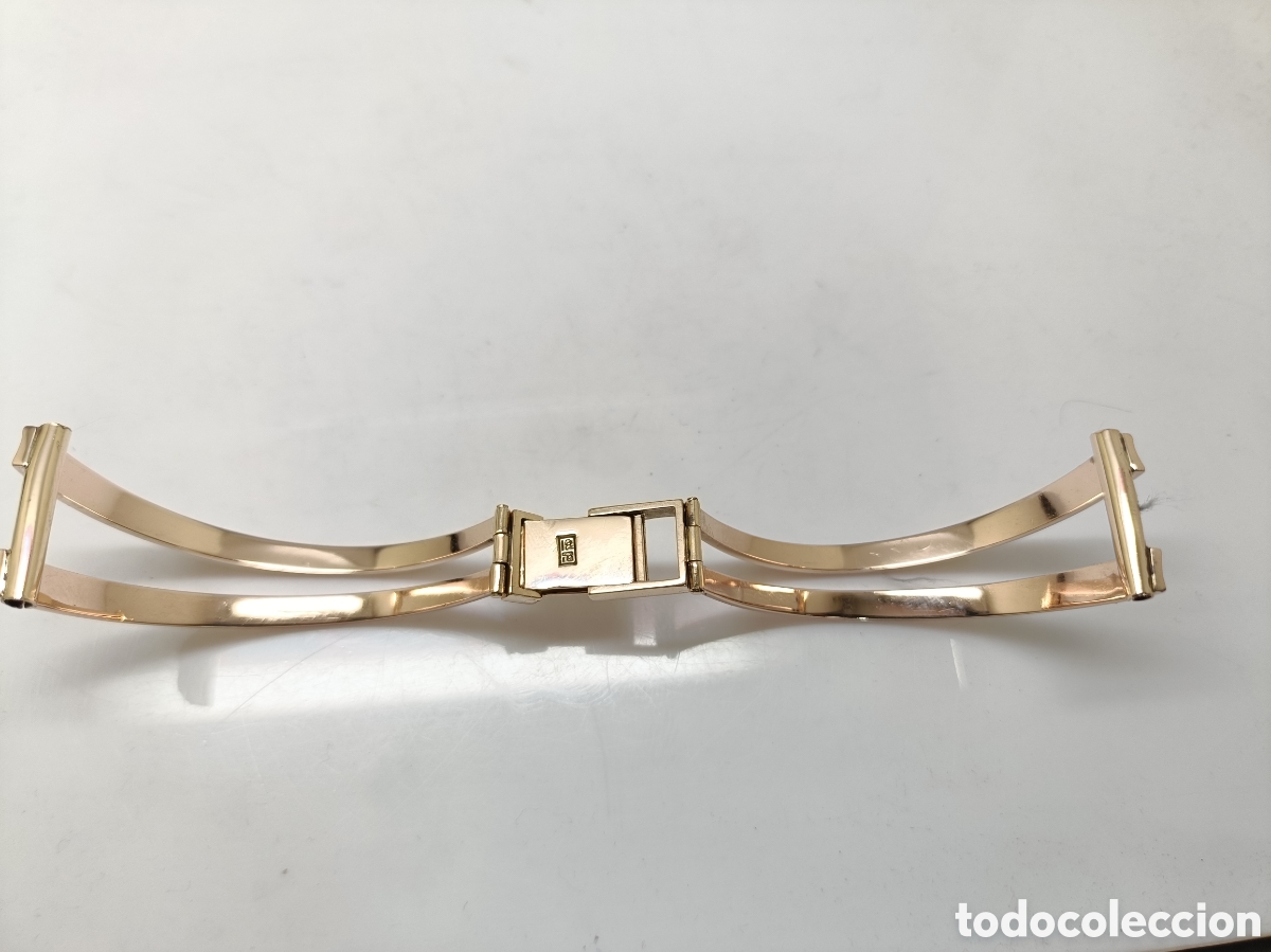 Joyeria: Pulsera reloj oro 18 kts - Foto 3