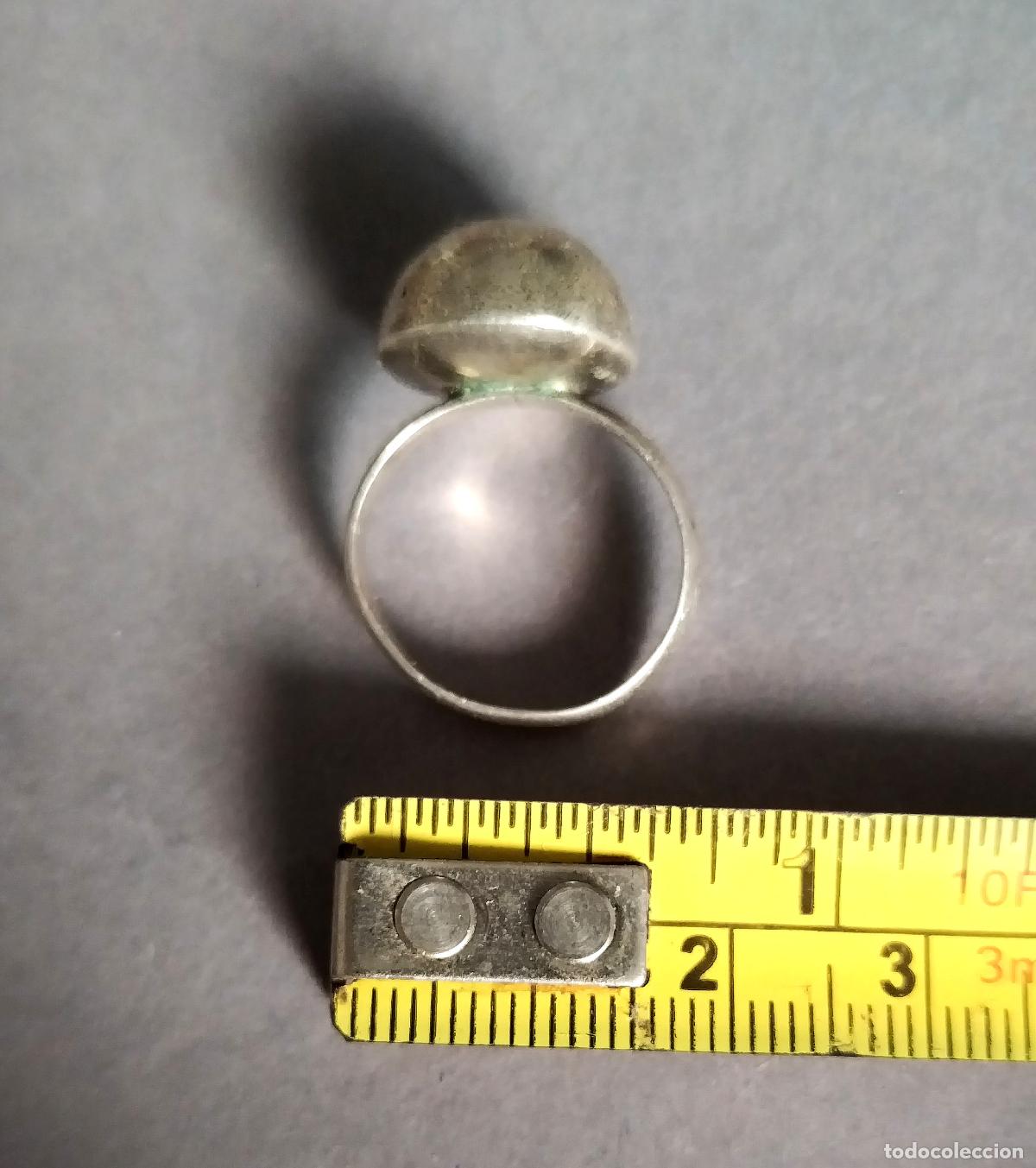 Joyeria: Anillo de plata de ley contrastada. - Foto 3