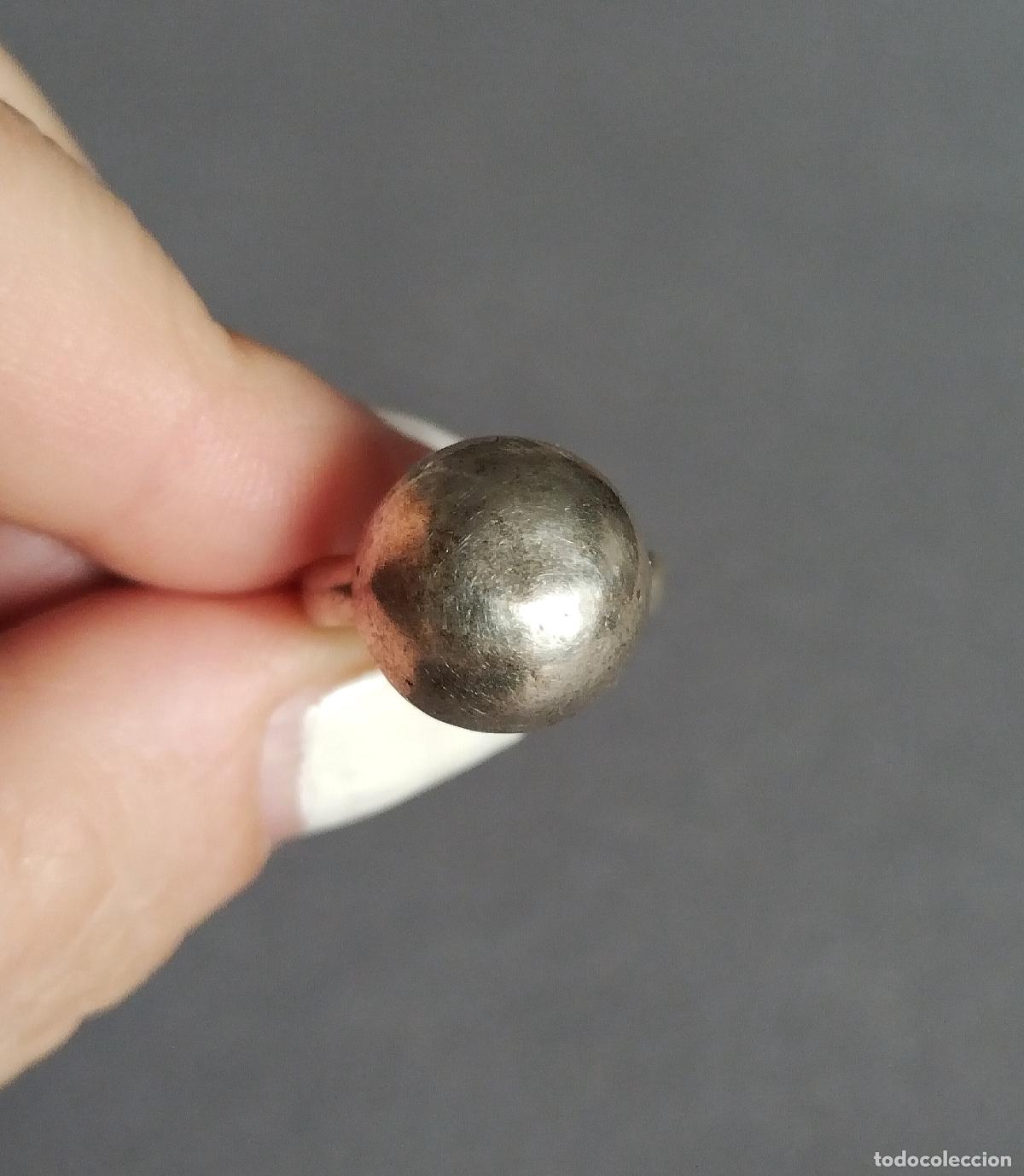 Joyeria: Anillo de plata de ley contrastada. - Foto 5