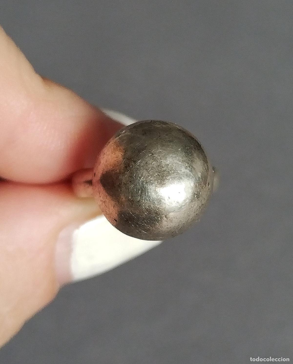Joyeria: Anillo de plata de ley contrastada. - Foto 1